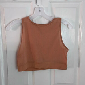 Nike Dri fit mesh cropped top